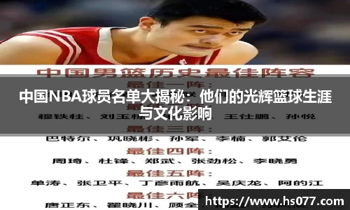 中国NBA球员名单大揭秘：他们的光辉篮球生涯与文化影响